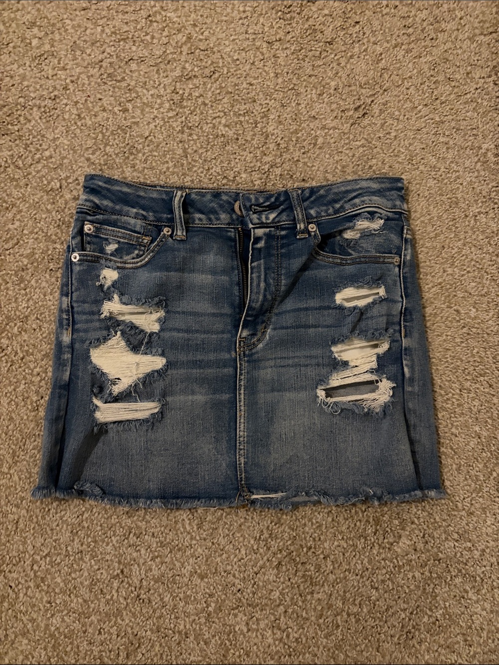 AMERICAN EAGLE Denim Mini Skirt